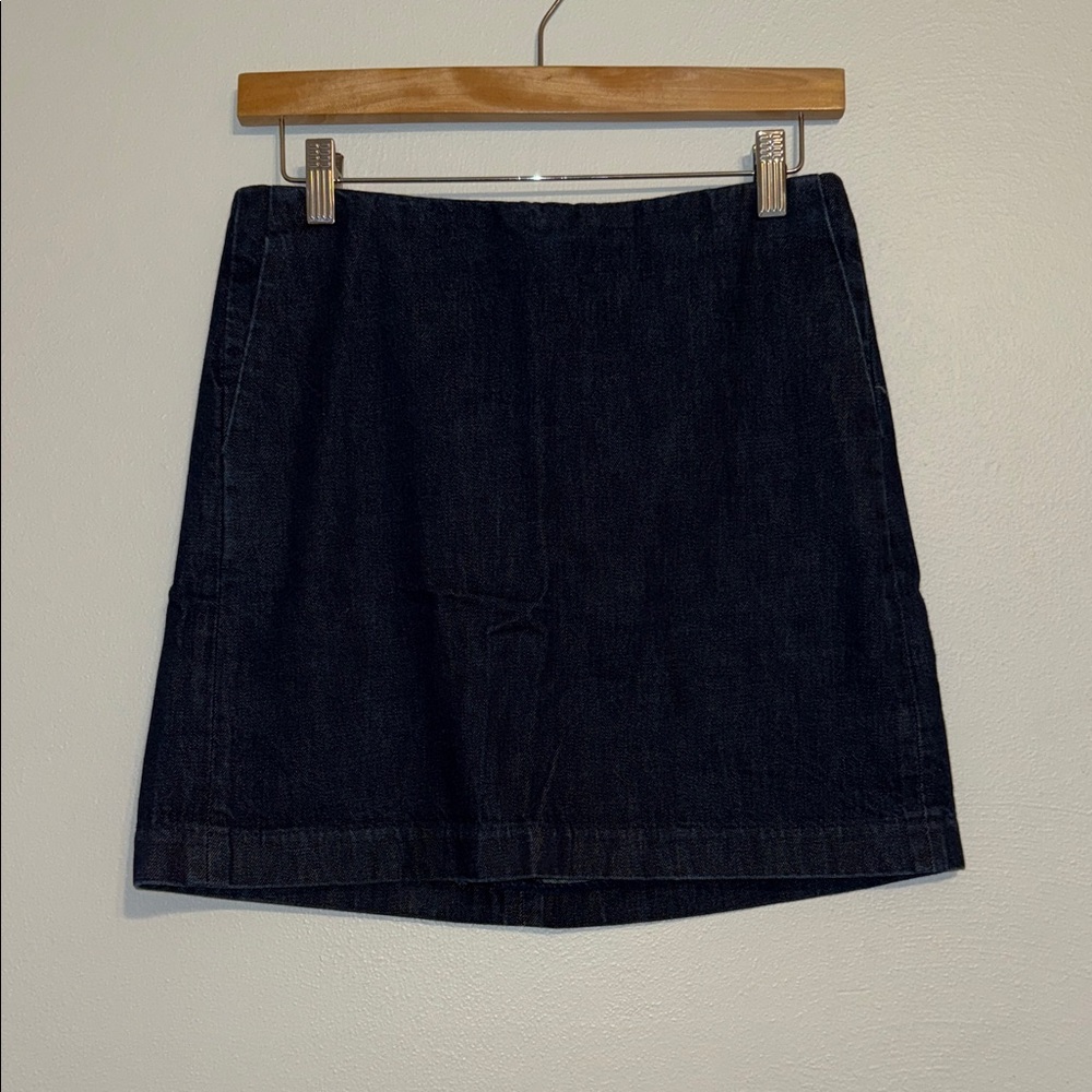 Gap Dark Denim Mini Skirt